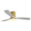 52'' Modern Ceiling Fan with LED Light and Remote Control
