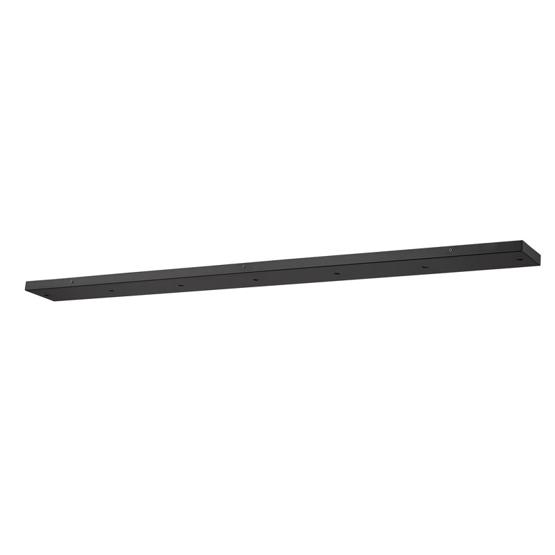 7 Port Multi Point Canopy, Matte Black