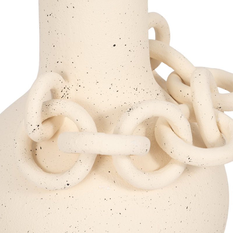 Petit vase Antigua, H 12 po x l 8 po x P 8 po