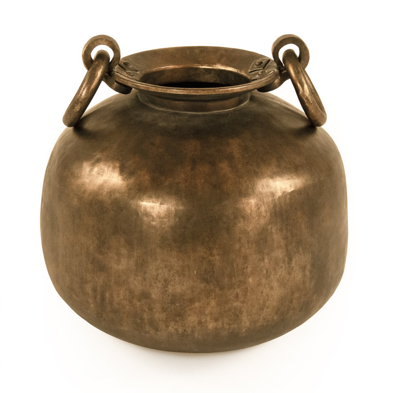Metal Decorative Bowl, 18" H x 16" W x 16" D