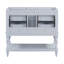 Meuble-lavabo simple de 35,51 po avec plateau en bois manufacturé Doroteya-1491013103