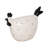 Contemporary Stoneware Ceramic Chicken Figurine Farmhouse Animal Sculpture Modern Decorative Accent Decor Statue