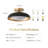 3000K/4000K/6000K Classic Design Semi-Flush Mount Light