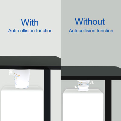 Electric Stand Up Desk Frame, Dual Motor Adjustable Standing Adjustable Base, 2 Stage for Home and Office