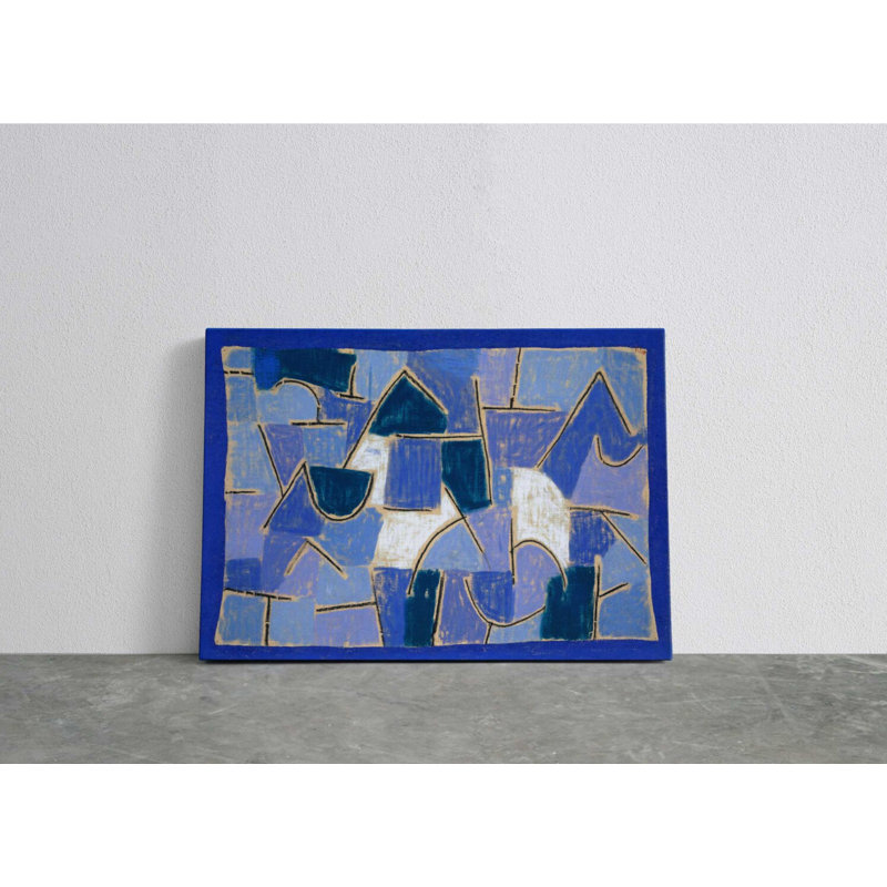 «Blue Night» - Impression sur toile tendue - Impression sur toile tendue, H 24 po x l 36 po x P 1 po