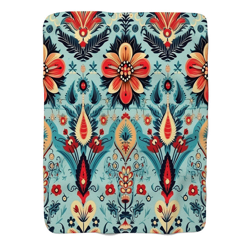 Boho Colours - 1 Piece Premium Blanket, Queen