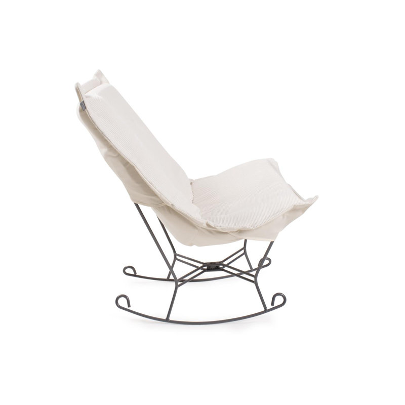 Repose-pieds Puff Rocker Pana naturel / naturel, Naturel