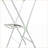 Laundry Drying Rack, 51" Tall Adjustable Folding, White | Metal &amp; Plastic