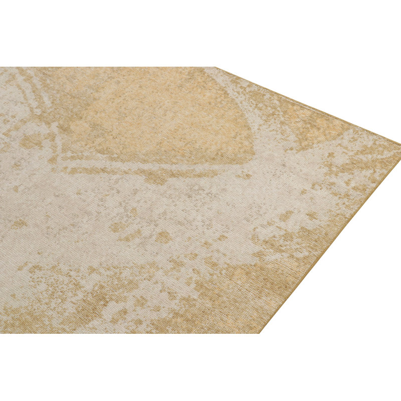 Homage Hand Knotted Wool Geometric Area Rug, Rectangle 5' x 7'