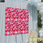 Arrangement de panneau mural fleurs artificielles roses en soie