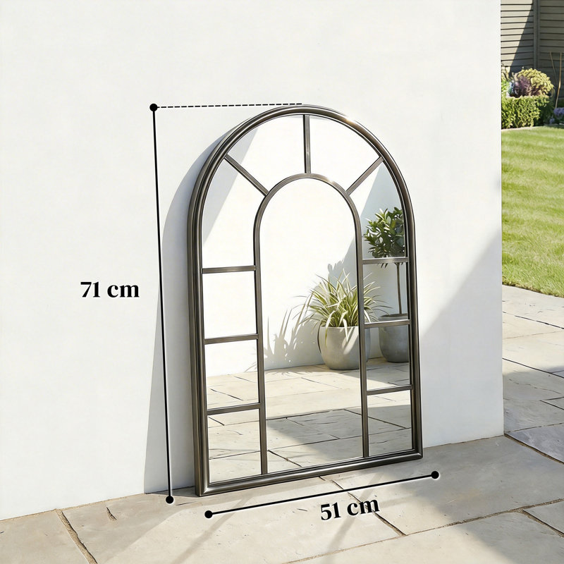 Metal Arch Mirror