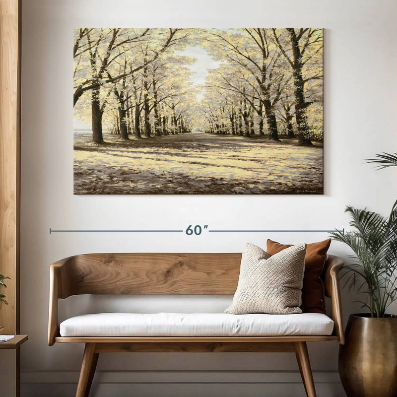 Harnek Winter Cathedral, 34" H x 51" W