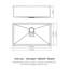 Évier de cuisine noir en acier inoxydable - cuve de cuisine encastrée 30 "x 18" x 9 "à cuve simple en acier inoxydable de calibre 16 avec profondeur de 9 pouces