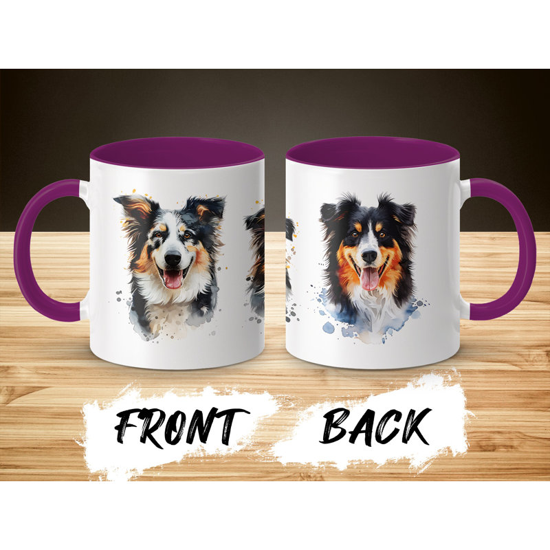 Australian Shepherd Design 11Oz Coffee Mug, 3