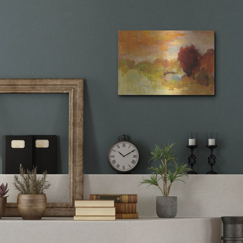 «Fall Glory» par Silvia Vassileva, art de luxe en métal, «Fall Glory» par Silvia Vassileva