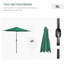 Brookann 295cm Tilt Market Parasol-643524410