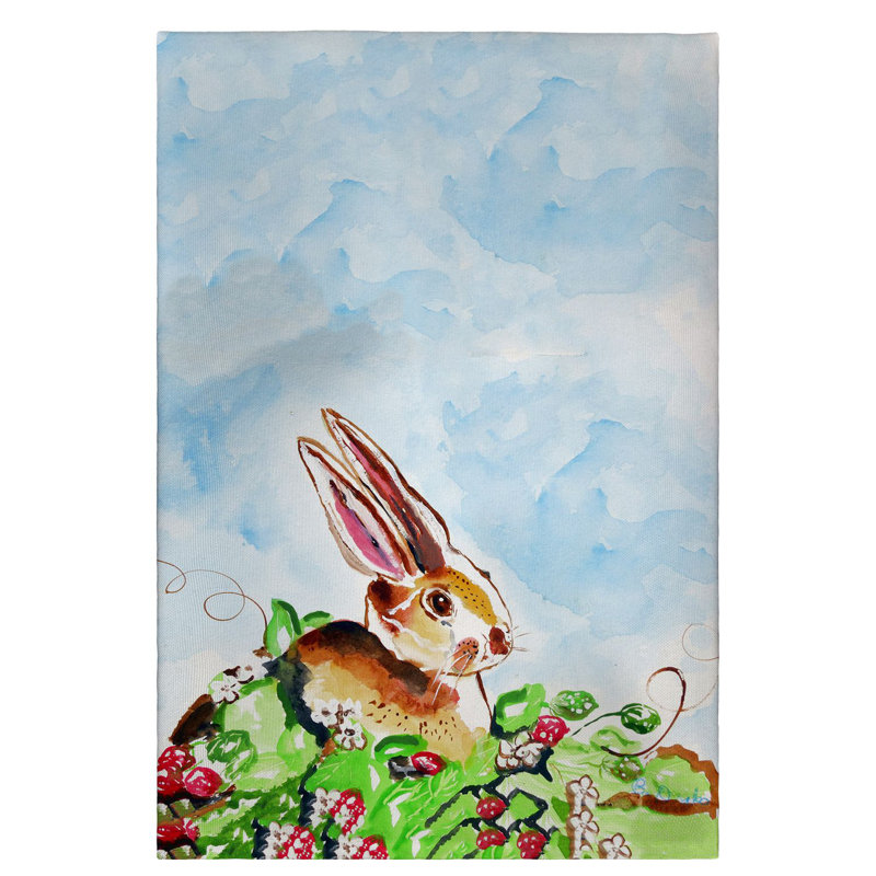 Serviette de lapin à main jack Laititia
