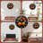 Billiard Balls Wall Clock Unique Design