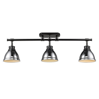 Plafonnier semi-encastré 3 lumières Bryannah