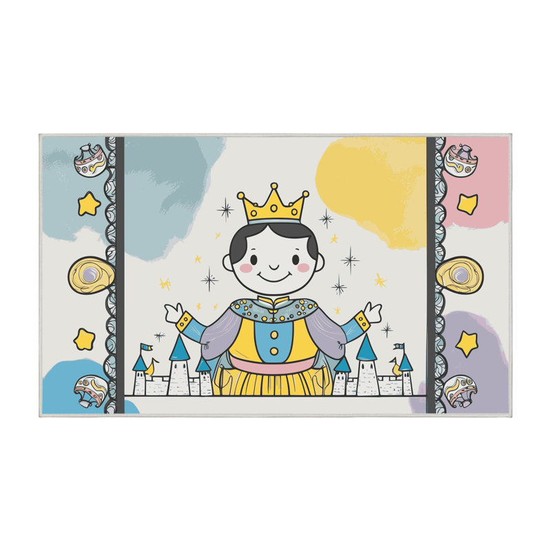 Ginza Six Washable Fairy Tale Fantasy Rug, Rectangle 2' x 3'