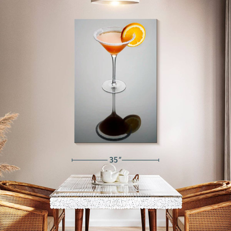 Yarlin Sidecar Cocktail, 51" H x 34" W