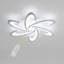 Abbotsen Dimmable 5-Light 70cm LED Semi Flush Mount With Remote Control