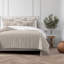 Ensemble de housse de couette en coton naturel 8 pièces Shay-109897263