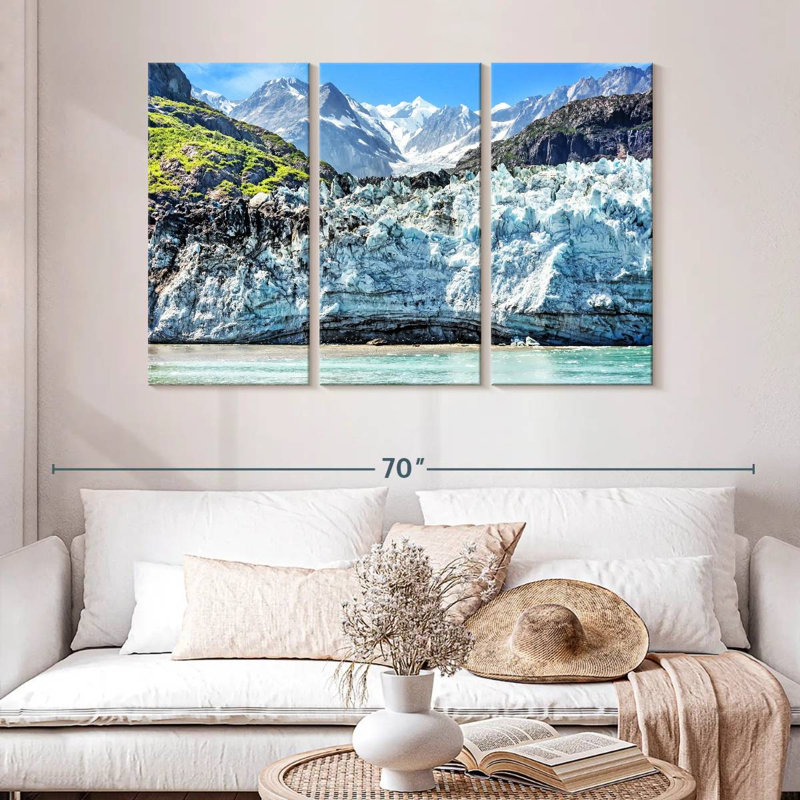 Glacier Margerie en Alaska, H 32 po x l 50 po