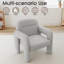 23.5'' W Modern Fabric Upholstered Accent Chairs With U-Shaped Arm-460969406