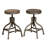 Epley Swivel Adjustable Height Counter Stool with Metal Frame