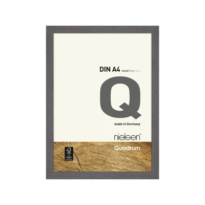 nielsen Quadrum Wooden Picture Frame With Glass Front