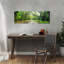 Live Oaks and Spanish Moss Wormsloe State Historic Site Savannah Georgia 1 Piece Wrapped Canvas Panoramic Wall Art-1433017067