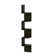 Traeshon Wrought Studio Gionnie 5-Tier Wall Mount Floating Radial Corner Shelf
