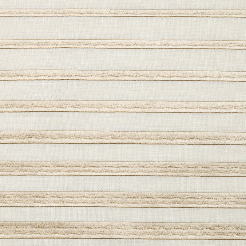 Orizzonte Linen Lumbar Pillow Cover & Insert, Oyster/Sand