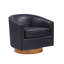Chaise pivotante demi-tonneau Maisy Midnight