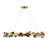 Biscotti LED Bronze Chandelier