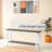 70.9-inch Extra-long Sofa Side Table With Two Shelves