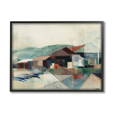 Hillside Valley Village, motifs triangulaires - impression