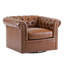 Fauteuil club pivotant Chesterfield