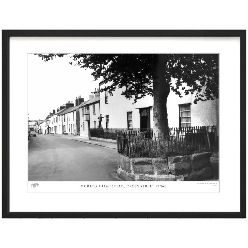 Moretonhampstead, Cross Street C1960 by Francis Frith - Single Picture Frame Print, 28cm H x 36cm W x 2.3cm D