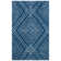 Elginpark Hand Tufted Wool/Cotton Geometric Rug in Ivory/Navy