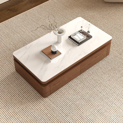 Sintered Stone Rectangular Coffee Table
