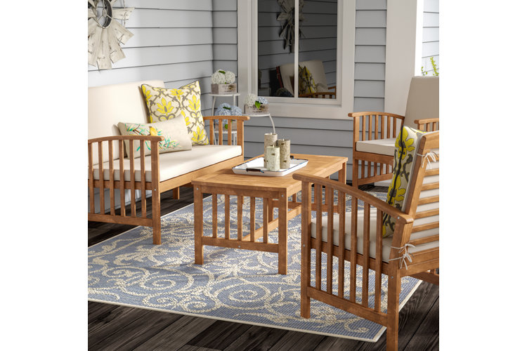 beautiful acacia wood outdoor dining set