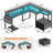 Vanscoy Reversible L-Shaped Computer Desk with File Drawer and Storage-809943634