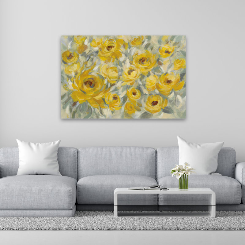 Roses, 40" H x 60" W