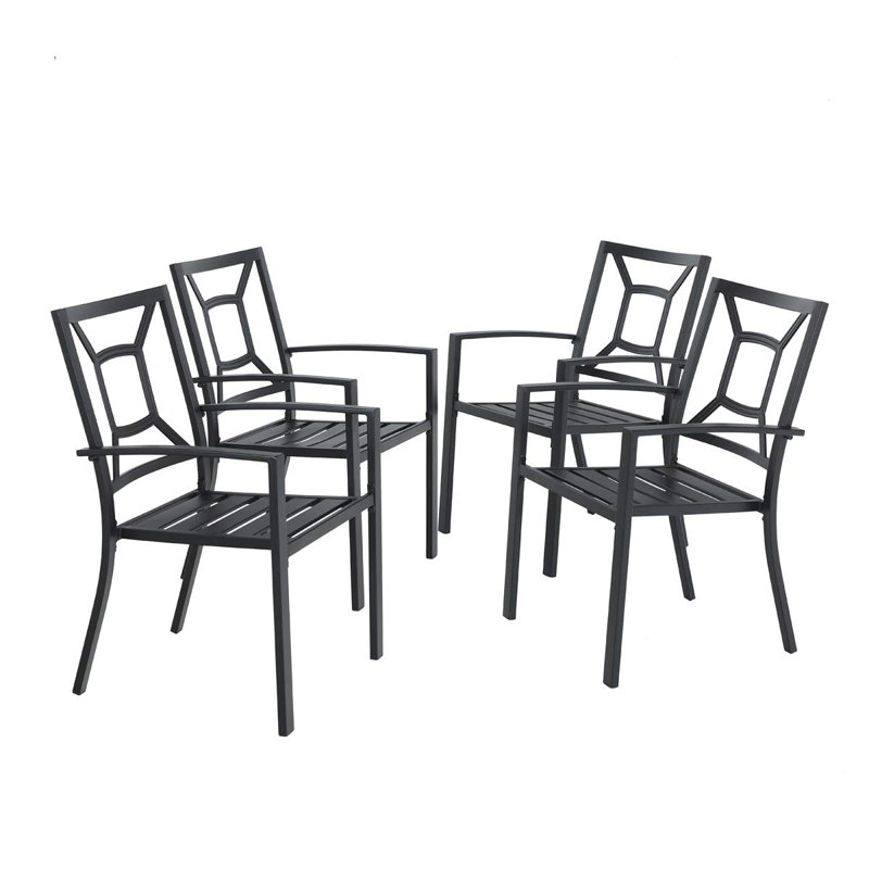 Chaise de patio empilable Dacheng
