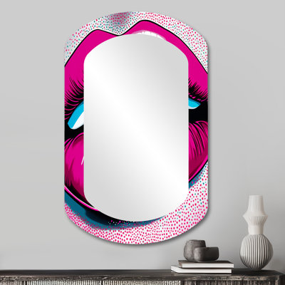 Miroir mural Popart Sensual
