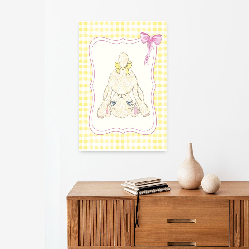 Art contemporain Art contemporain fantaisiste, H 24 po x l 16 po