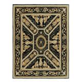 One-of-a-Kind Rectangle 7'9" X 10'4" Hand Knotted Area Rug