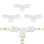SureLock Pro 2 Pin LED Strip Light Tape to Tape T Connectors
